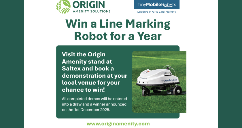 Join Origin Amenity Solutions at SALTEX for the latest in turf management