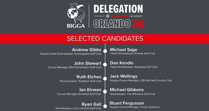 BIGGA and Bernhard Academy send members to GCSAA in Orlando