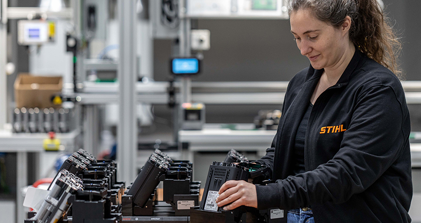 STIHL open first battery only production site