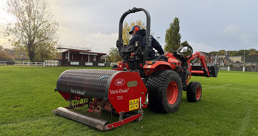 Sidcup Sports Club stays match ready with Redexim Verti-Drain®