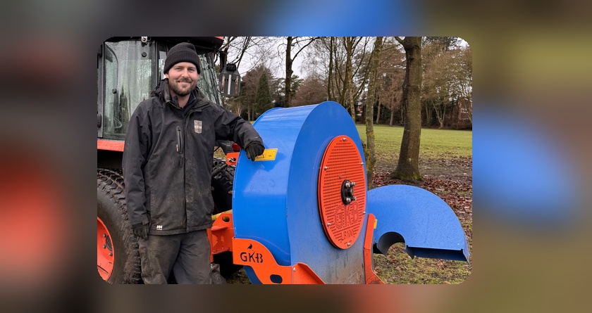 GKB Leaf Blower proves the economical choice for Eaton GC