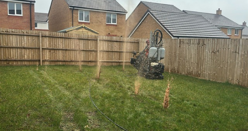 Terrain Aeration’s deep penetration to relieve waterlogging