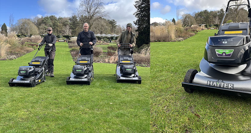 MP machinery supports RHS Garden Harlow Carr’s move to battery power