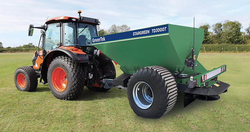 GreenTek launch new StarGreen TD3000 Bulk Topdresser