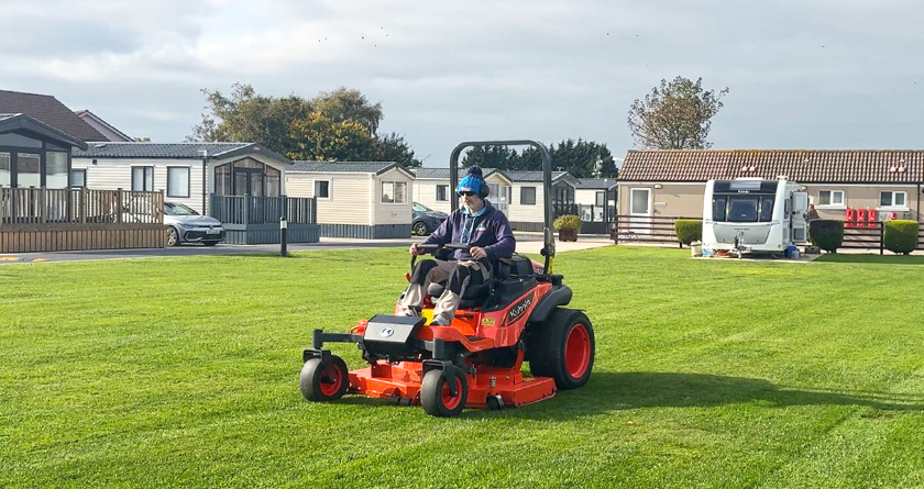 Kubota Zero-Turn ticks every box for Windsor Holiday Park