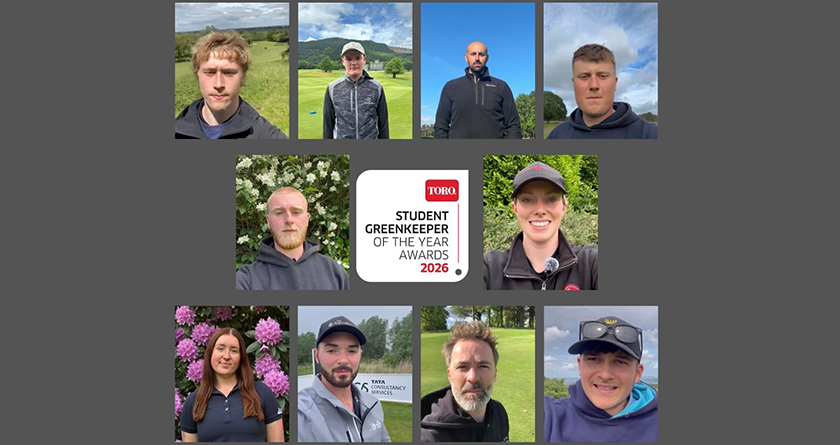 Toro Student Greenkeeper of the Year 2026 finalists announced