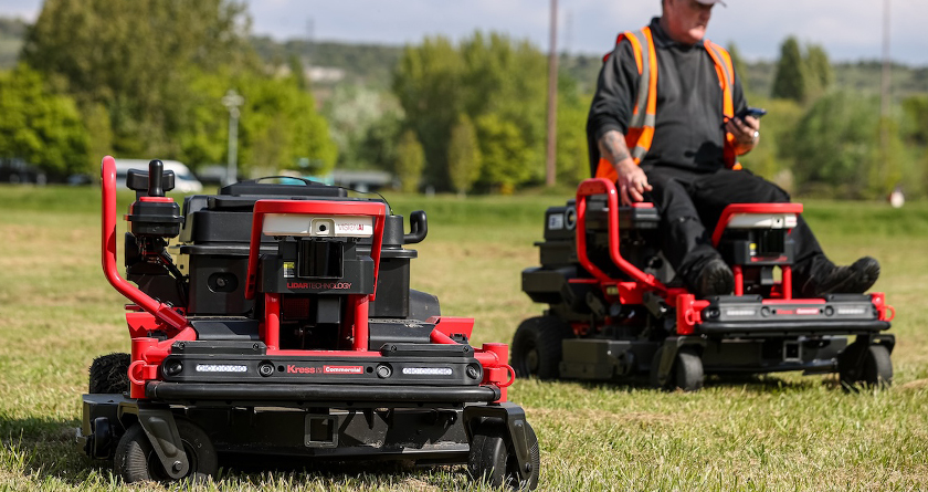 Mitie and Kress launch one of the UK’s largest autonomous mowing deployments