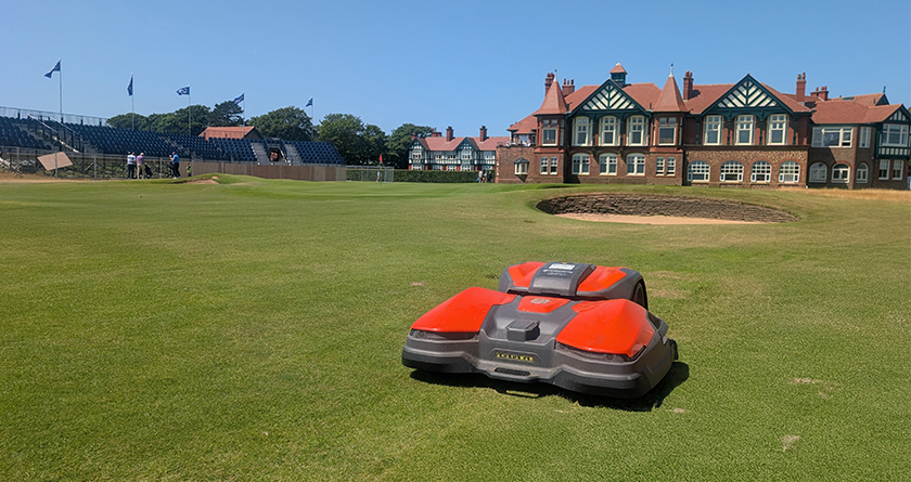 Royal Lytham & St Annes deploys Husqvarna autonomous mowers