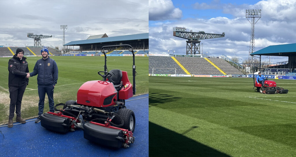 Baroness delivers productivity without compromising cut at Greenock Morton FC