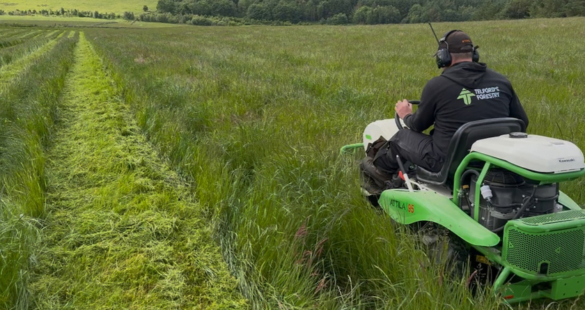 Forestry contractor finds the perfect partner in the Etesia Attila 95