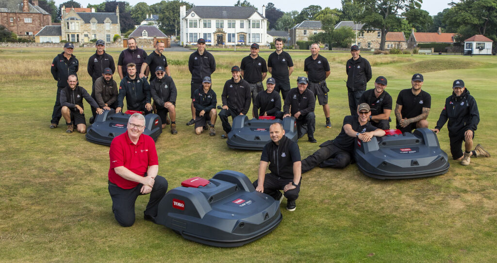 Gullane Golf Club reclaims 40 hours a week with TORO robotic mowers