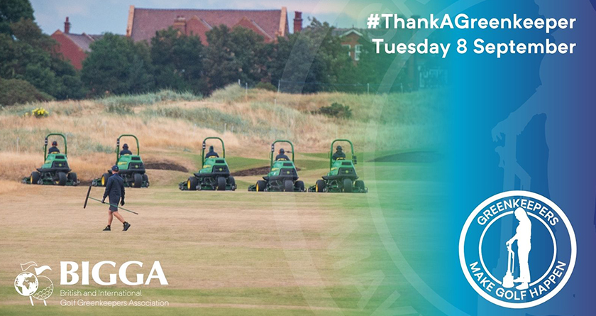Celebrate thank a greenkeeper day on 8 September