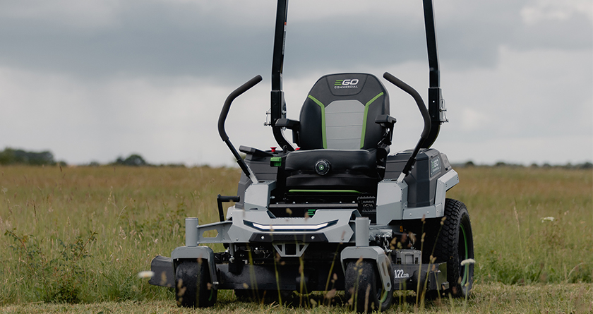 EGO introduces its first commercial zero-turn mower, built for power on the go