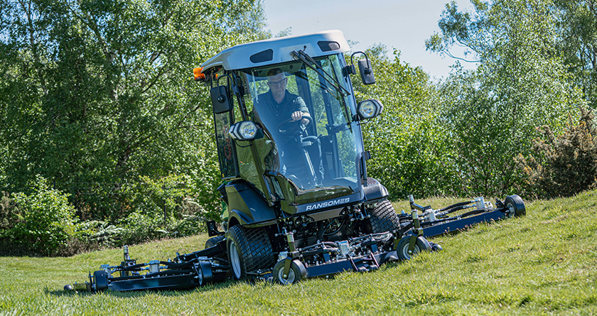 Ransomes Jacobsen Limited introduces Ransomes MP670 wide-area commercial rotary mower