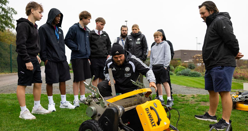 Leicester City FC inspires future grounds professionals through GMA NextGen