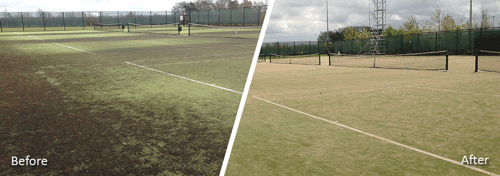 St Albans Tennis Courts Receive New Lease of Life Turf Business